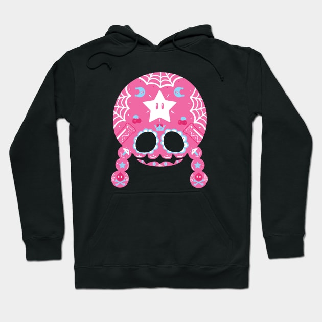 Dia De Muertos Toadette Hoodie by Creative Wiz